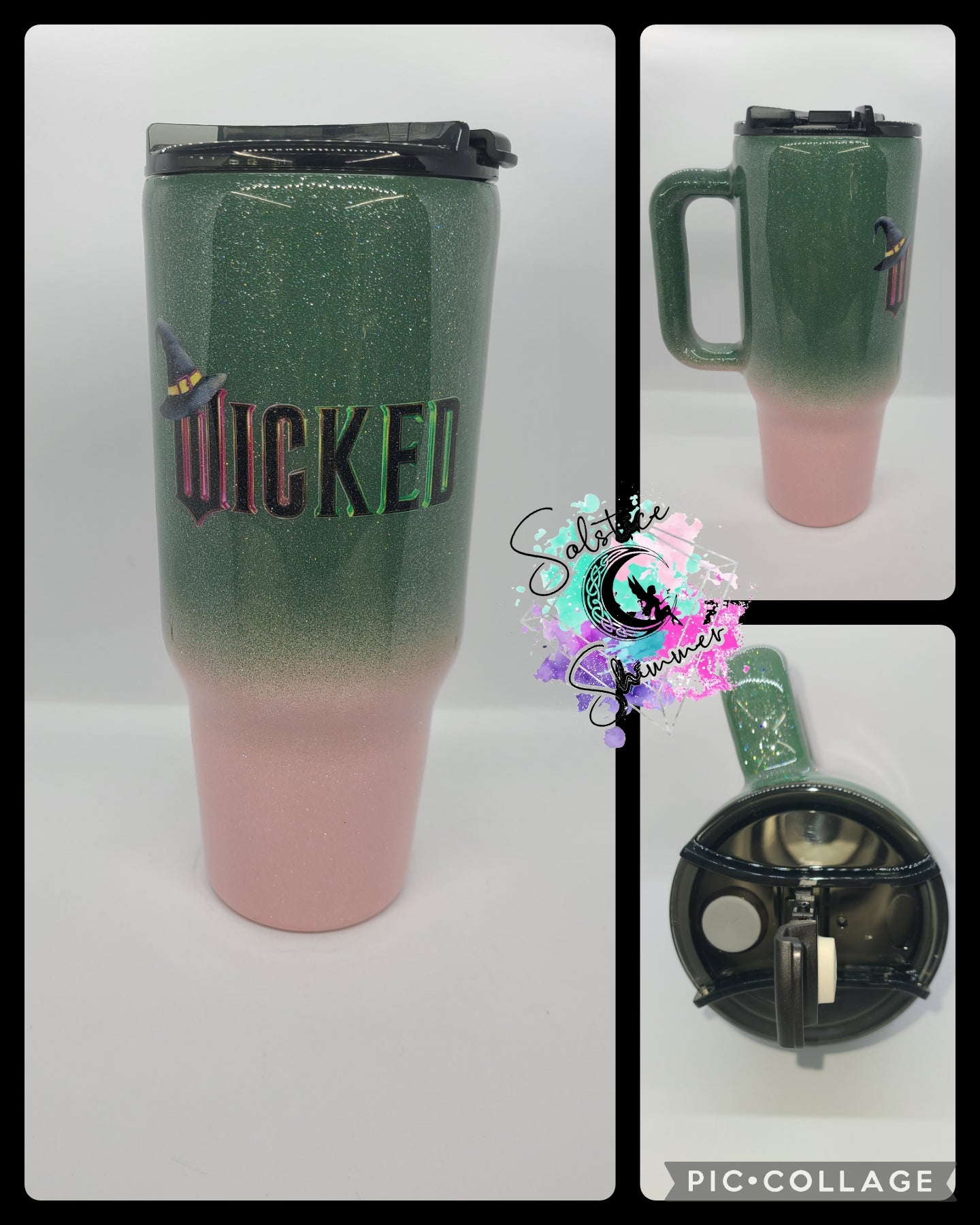 40 oz Wicked Handled Tumbler