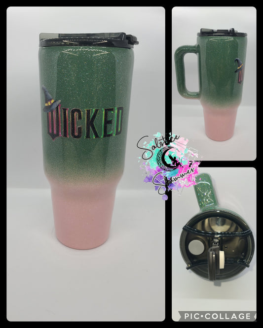 40 oz Wicked Handled Tumbler